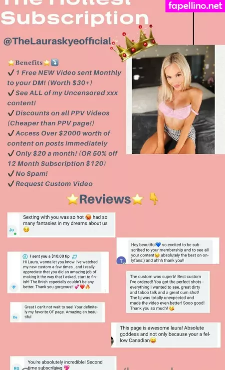 Lauraskyeppv OnlyFans Thumbnail #CaX0Az1Ur1