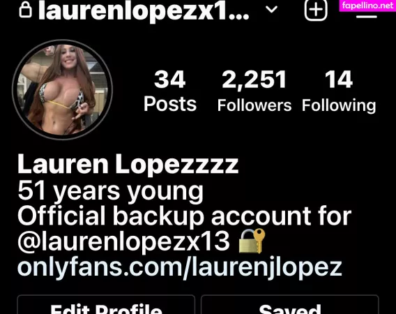 Laurenjlopez OnlyFans Thumbnail #rBtXQAPSLu