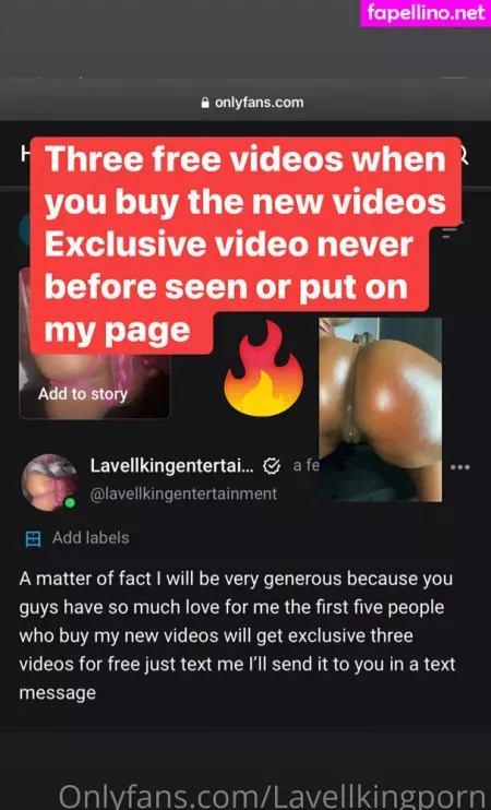 Lavellkingentertainment OnlyFans Thumbnail #fsRwKhGO6V