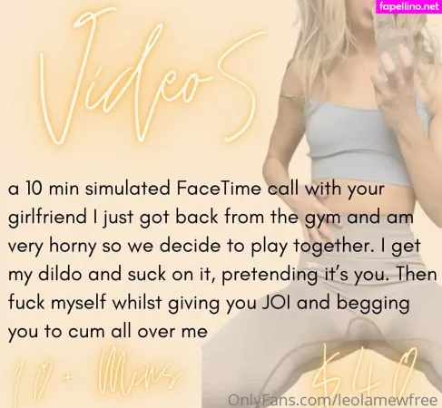 Leolamewfree OnlyFans Thumbnail #iQz3Ki2T5t