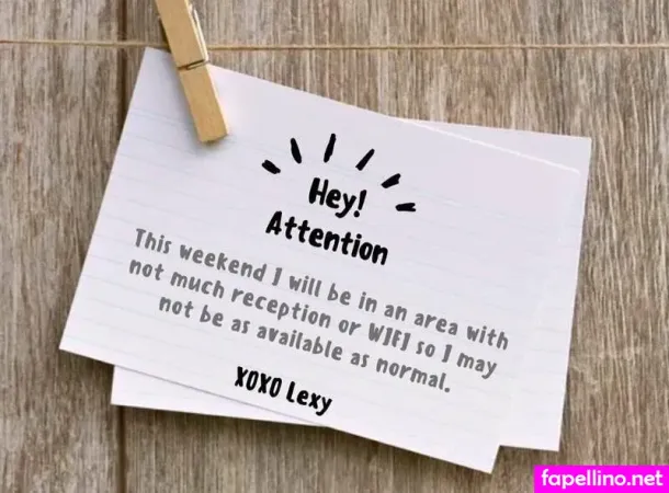Lexyohsosexy OnlyFans Thumbnail #vd6tiohZSL