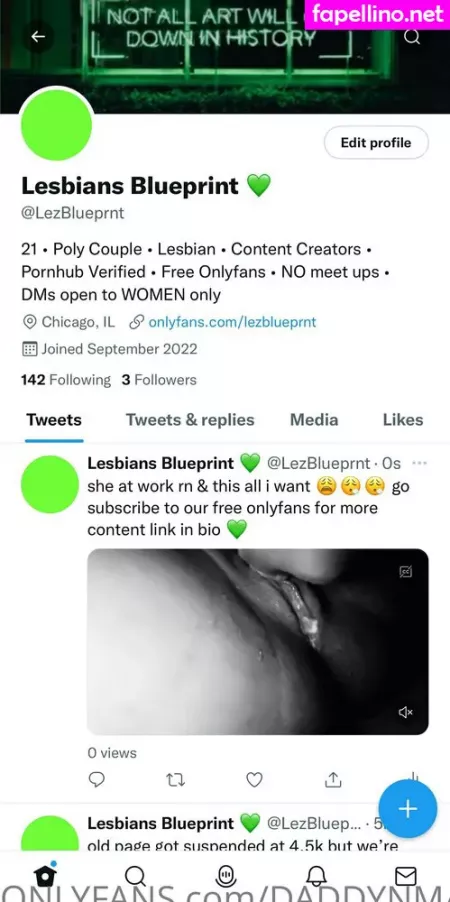 Lezblueprnt OnlyFans Thumbnail #r8DLjXEg6o