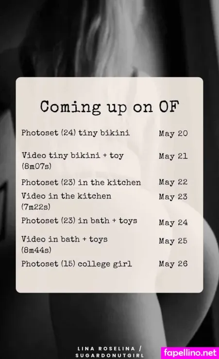 Linaroselinafree OnlyFans Thumbnail #6iKAO0IJys
