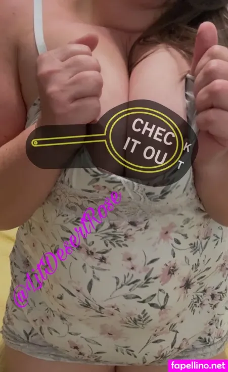 Litdesertrosesneakpeak OnlyFans Thumbnail #b9zUNqxH4J