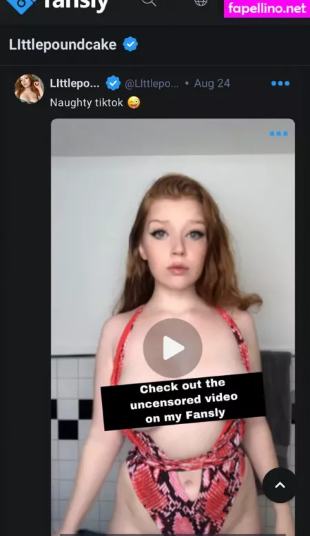 Littlepoundcake00free OnlyFans Thumbnail #kjzqZnZXRT