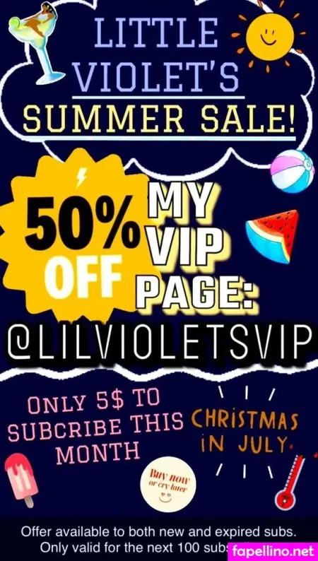 Littlevioletofficial OnlyFans Thumbnail #Fl54FTTJoi