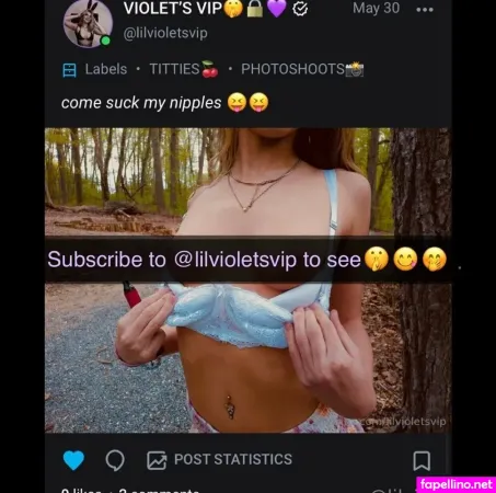 Littlevioletofficial OnlyFans Thumbnail #Oq1ln6XWYQ