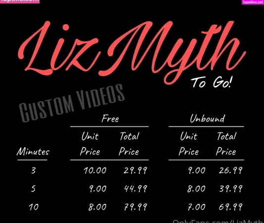 Lizmyth OnlyFans Thumbnail #GEGns48lox
