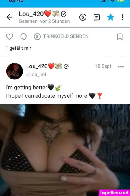 Lou Lml OnlyFans Thumbnail #QHIepY61jY