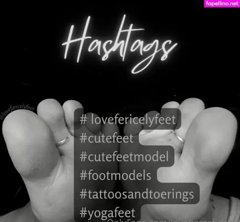 Lovefiercelyfeet OnlyFans Thumbnail #DWuVDasBL1