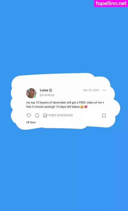 Luisakrpp OnlyFans Thumbnail #iGSuVrhFb3