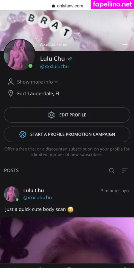 Lulu Chu OnlyFans Thumbnail #fphlnArGPN