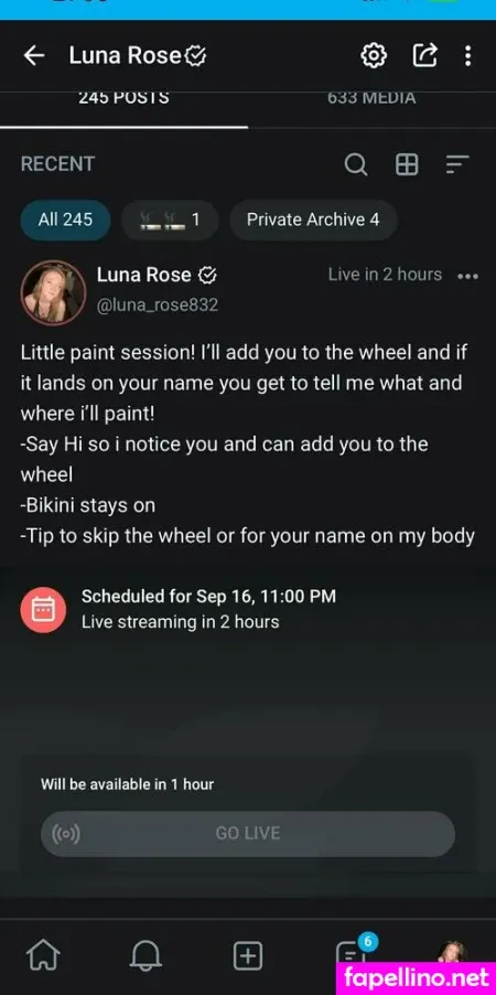 Luna Rosee832 OnlyFans Thumbnail #SttBBGoQ6y