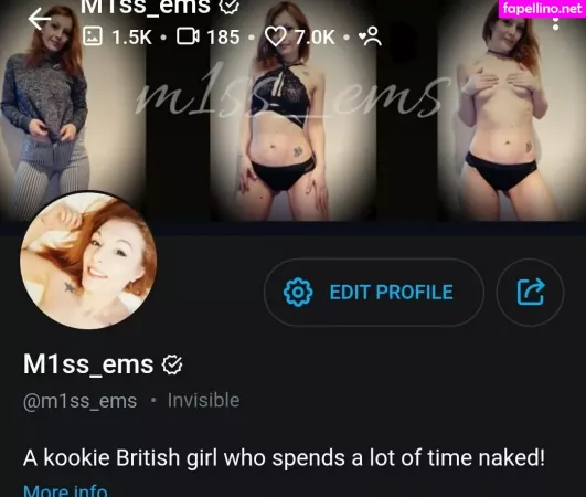 M1ss Ems OnlyFans Thumbnail #sA8qP86cBj