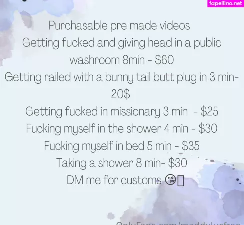 Maddylucfree OnlyFans Thumbnail #R2kIr52h4a