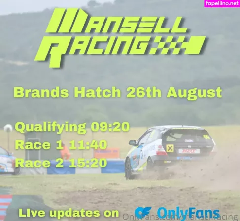 Mansellracing OnlyFans Thumbnail #6q88iFJ5dA