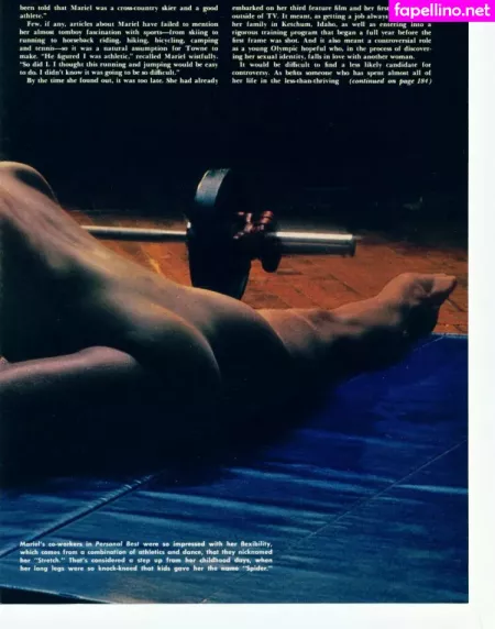 Mariel Hemingway OnlyFans Thumbnail #QEizuXtgKj