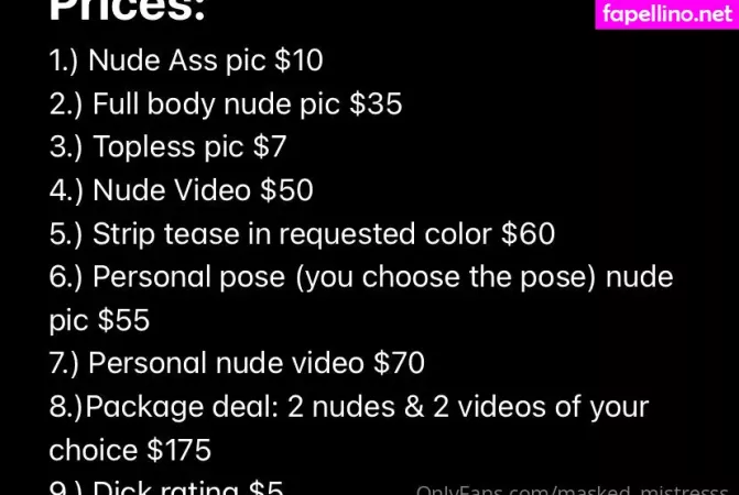 Masked Mistresss OnlyFans Thumbnail #hc2nm8WqIq