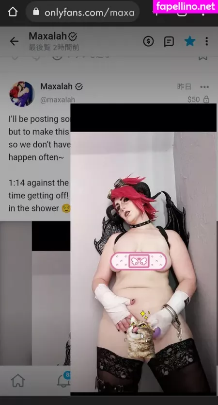 Maxalah OnlyFans Thumbnail #gEJFHylgFw