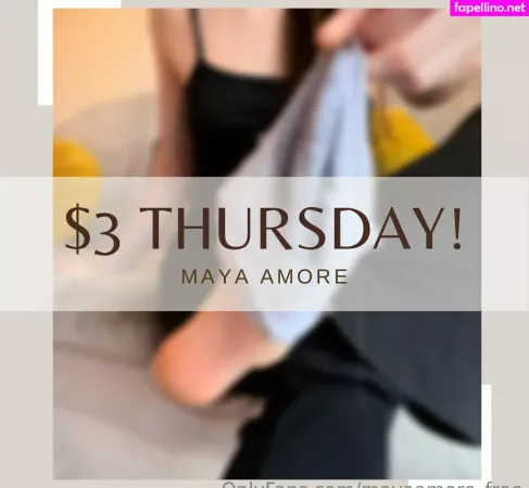 Mayaamore Free OnlyFans Thumbnail #JNMDi3D7Sl