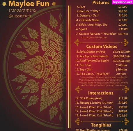 Mayleefun OnlyFans Thumbnail #RwXSvTQ31I