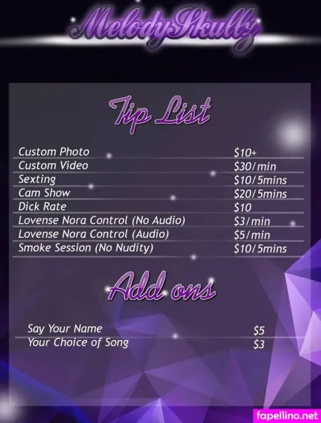 Melodyskullz Free OnlyFans Thumbnail #Tqd2dHE9W5