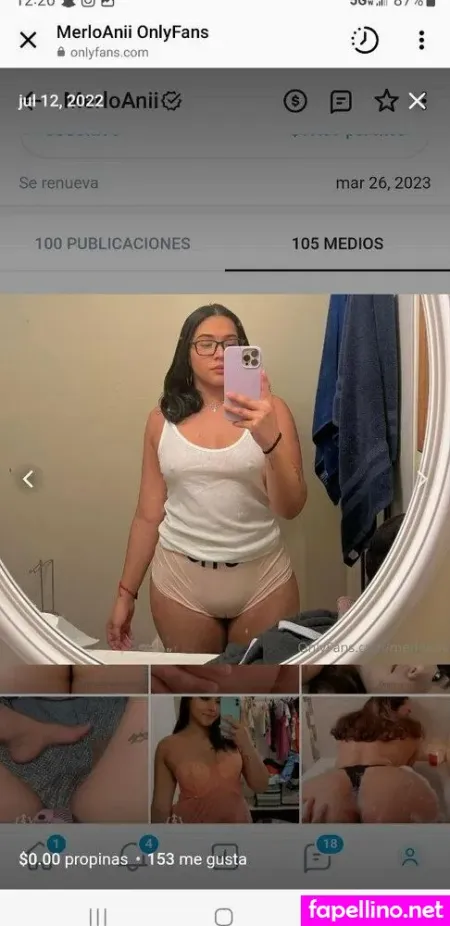 Merloanii OnlyFans Thumbnail #kwNuSYsQhf