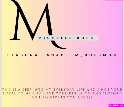 Michelleboss2 OnlyFans Thumbnail #0RwMbyXKXz