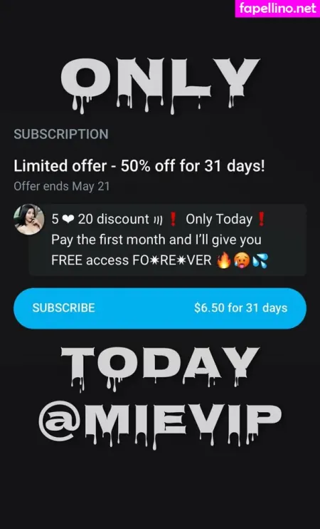Miefree OnlyFans Thumbnail #6tvXUUFb9q