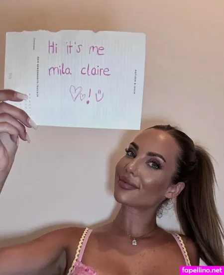 Milaclaireonly OnlyFans Thumbnail #fC4xwUbhyi