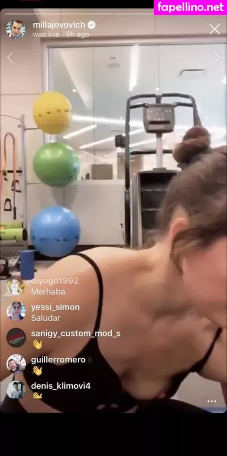 Milla Jovovich OnlyFans Thumbnail #65QWJUjjJA