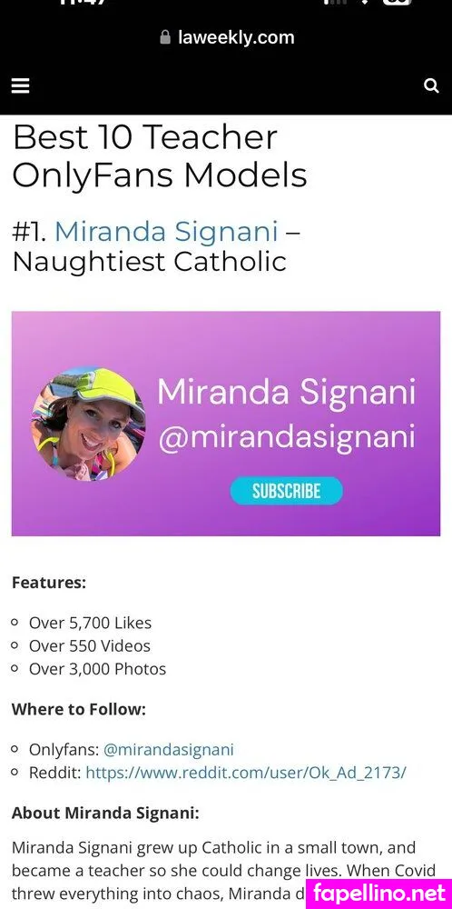 mirandasignanifree Nude Leaked OnlyFans Photo #rnRTcgGSVE