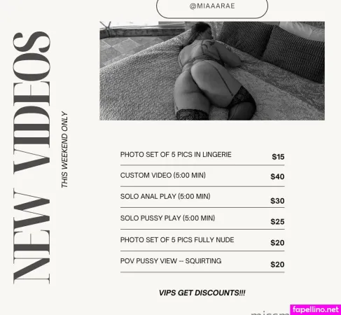 Missmiaraefree OnlyFans Thumbnail #4i2c7BpsbI