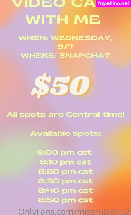 Missrubyblu2 OnlyFans Thumbnail #uActLb0gRt