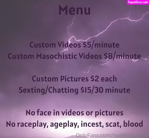 Mistressanina OnlyFans Thumbnail #PCRdFFCE4s