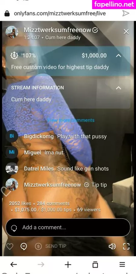Mizztwerksumfree OnlyFans Thumbnail #Ldz5AzTAQZ