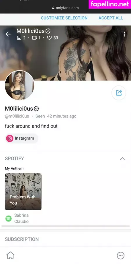 Molilicious OnlyFans Thumbnail #Jg5RAwTmEQ