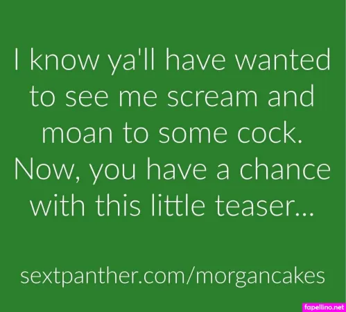 Morgancakes OnlyFans Thumbnail #pEbq2X2doC