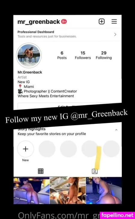 Mr Greenback OnlyFans Thumbnail #dbcCDhOE0g