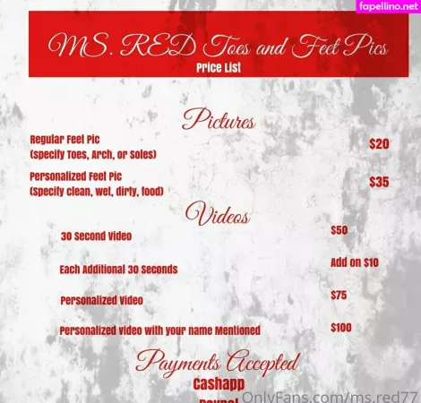 Ms Red77 OnlyFans Thumbnail #CSUoZkzQrg