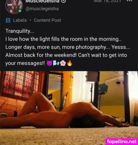 Musclegeisha OnlyFans Thumbnail #Qkx4Zks08m