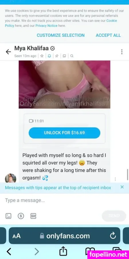 Myamfkhalifaa7 OnlyFans Thumbnail #LXLWg7MTm7