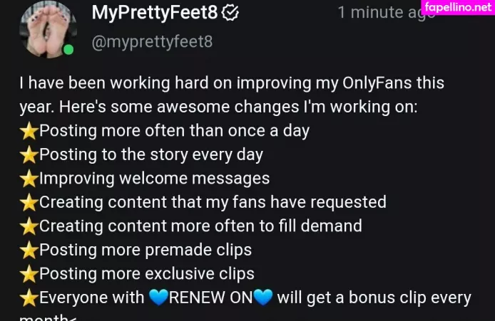 Myprettyfeet8free OnlyFans Thumbnail #QmeNiqqVYS