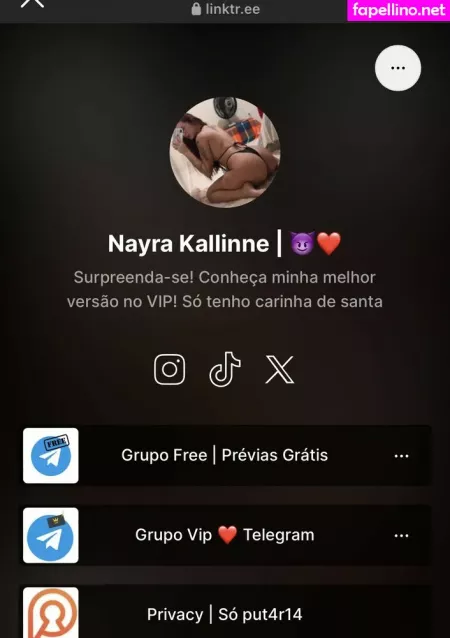 Nayra Kallinne OnlyFans Thumbnail #MGnk92P4Kz