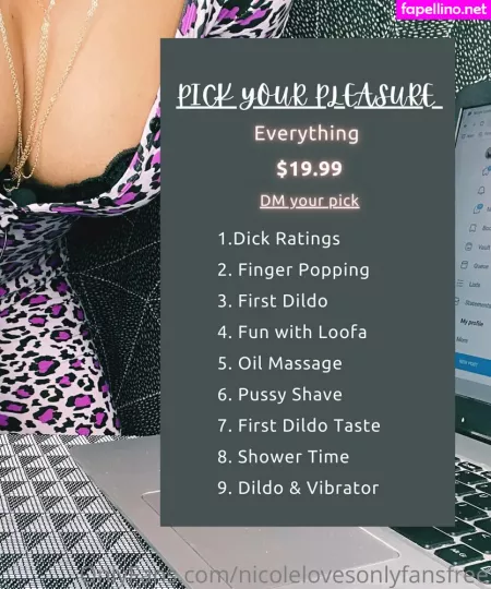 Nicolelovesonlyfansfree OnlyFans Thumbnail #Ml70xVXU4S