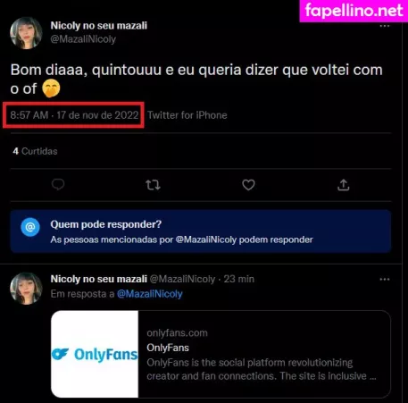 Nicoly Mazali OnlyFans Thumbnail #3RWOtdDA6Y