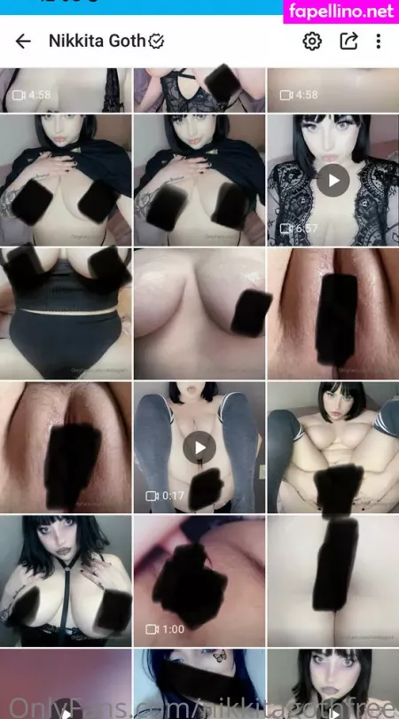 Nikkitagothfree OnlyFans Thumbnail #B2csenZvCc
