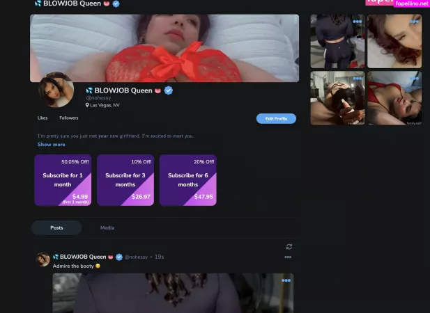 Nohessybabe OnlyFans Thumbnail #QNEeA7l6X6