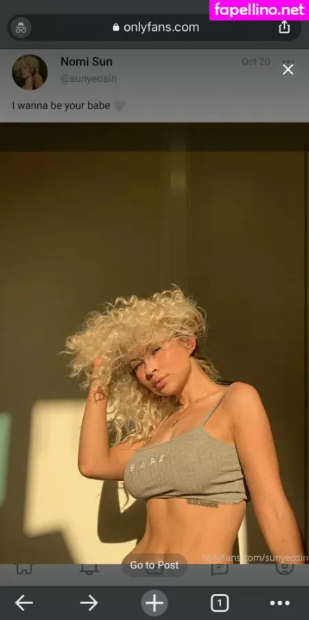 Nomi Sun OnlyFans Thumbnail #c9OqPIQ5w1