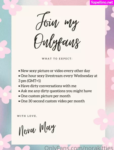 Norakitties OnlyFans Thumbnail #aHoV74KgDC